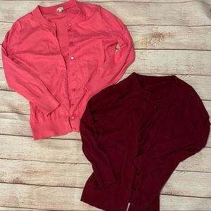 SET OF 2 - J. Crew Cardigans